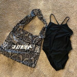 Jolyn Brandon 2 one piece fixed back size 34 with bag